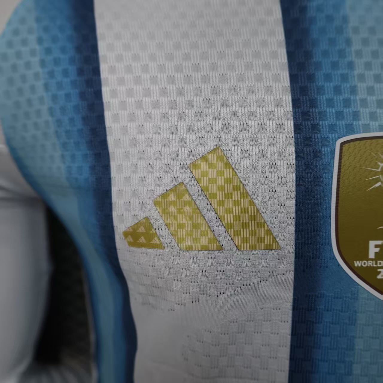 2026 World Cup Argentina Home Kit Player Version Football Long Sleeve Shirt AAAAJersey Supply Y 2