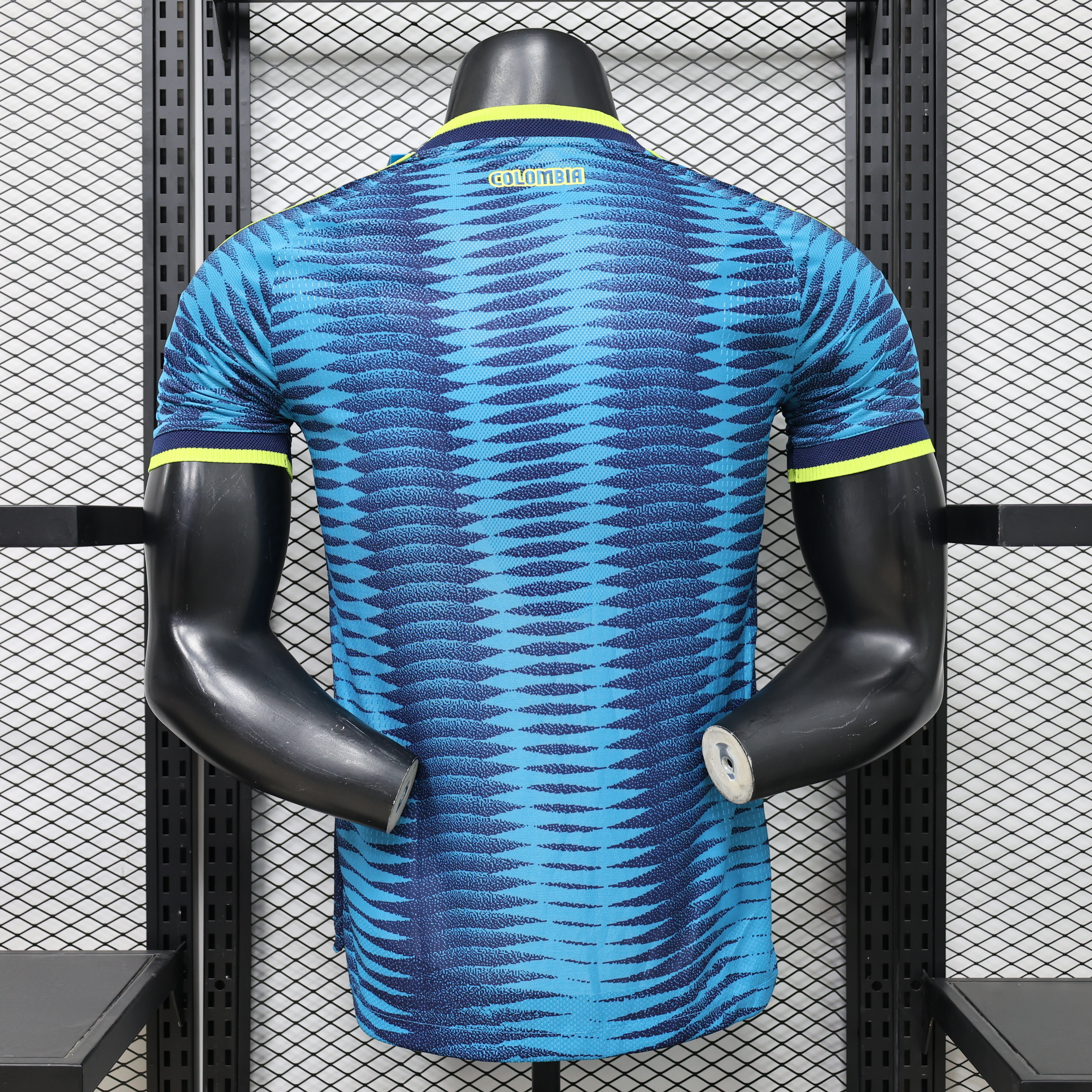 2026 World Cup Colombia away football jersey player version 3