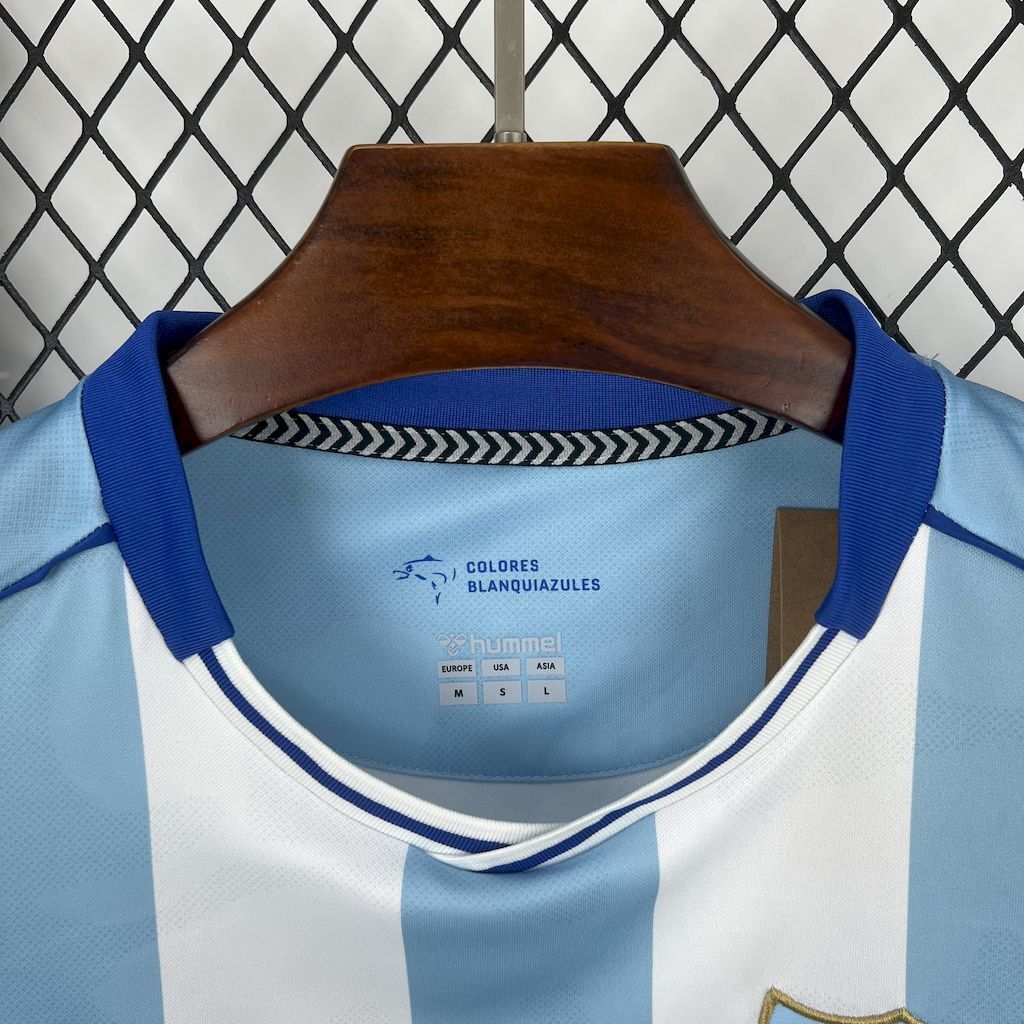 25-26 Malaga Home Shirt Football T-Shirt AAAAJersey Supply Yupoo 4