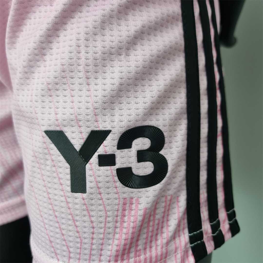 22-23 Real Madrid Y3 pink kids kit 8