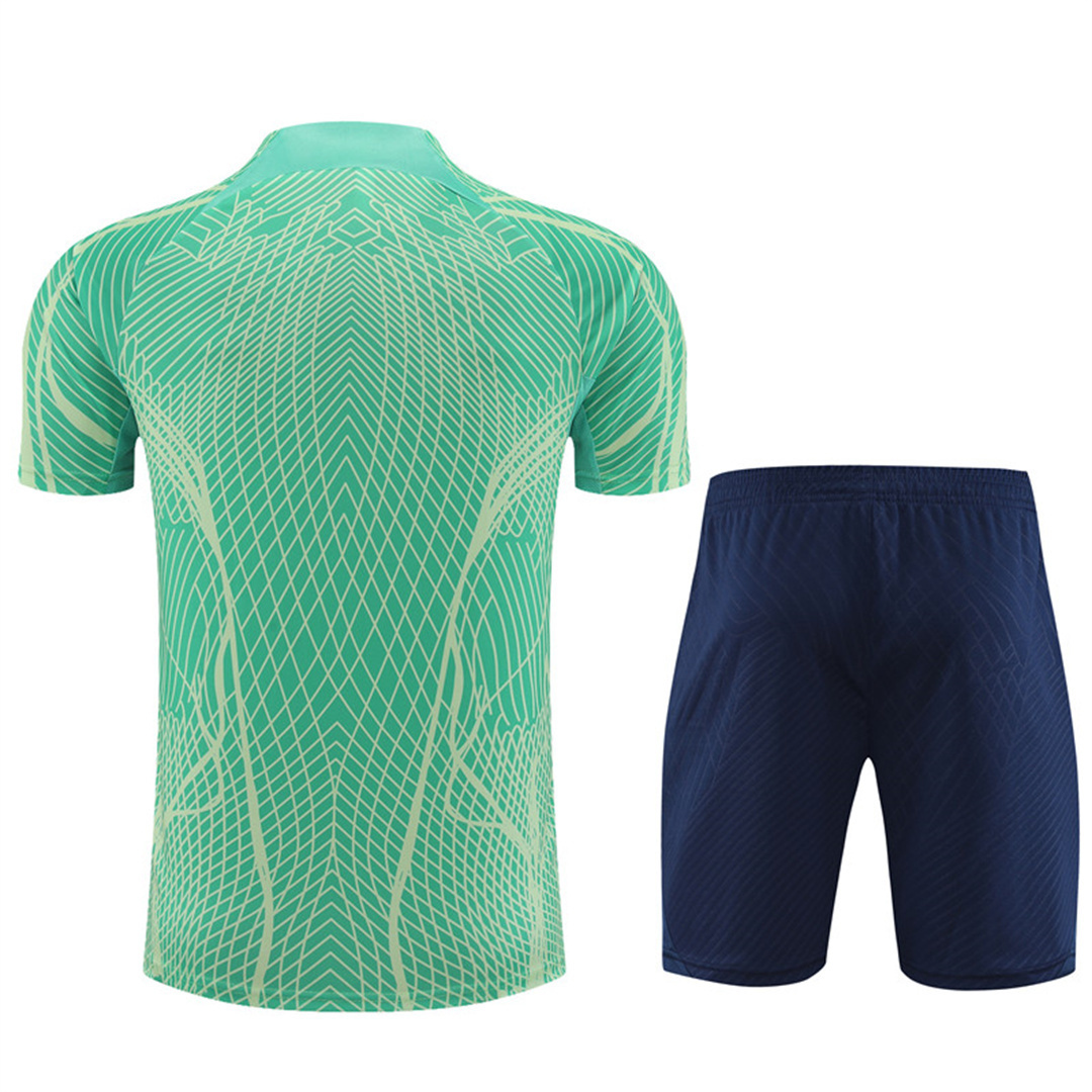 2023 Brazil training suit green 4