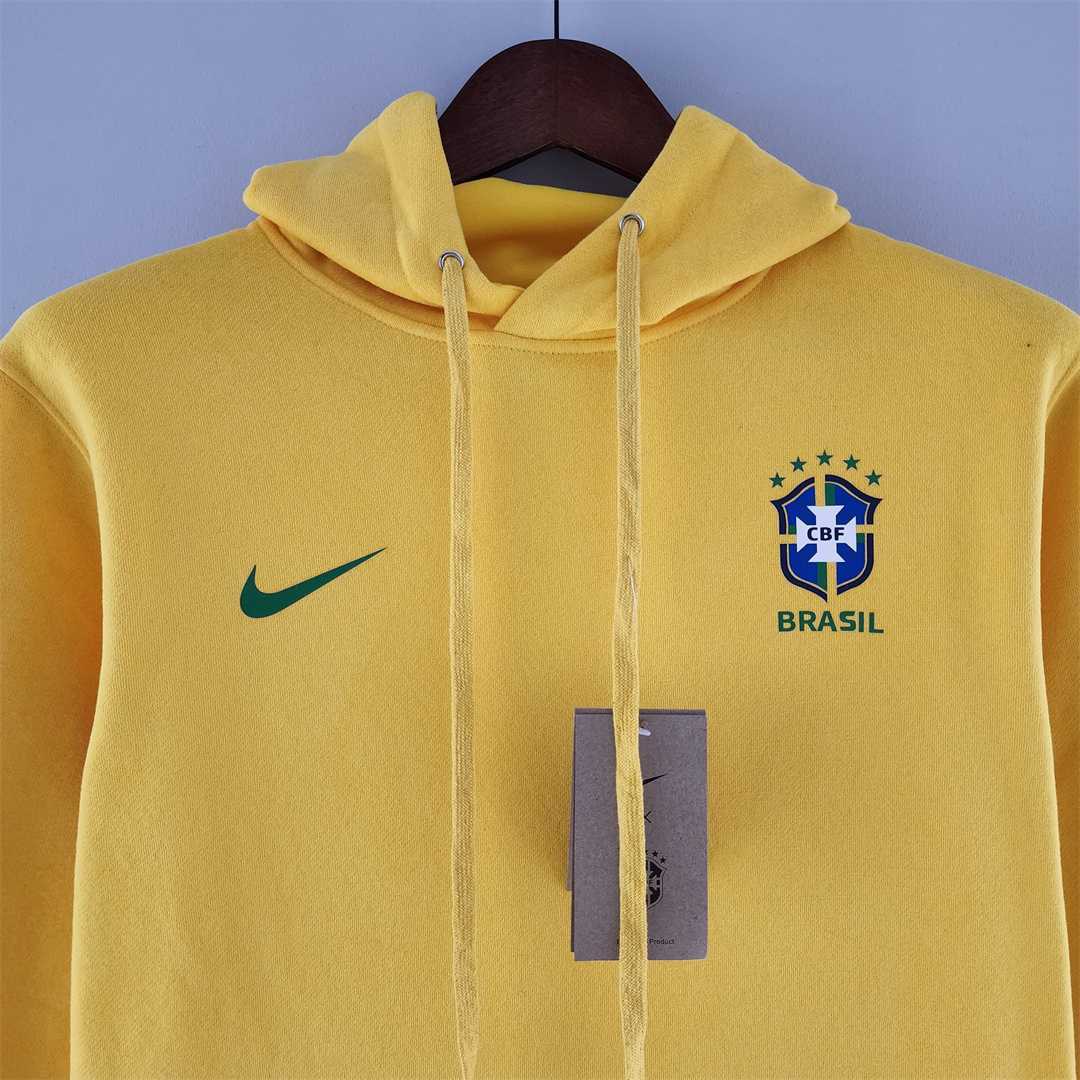 2022 Brazil Hoodie Yellow 1