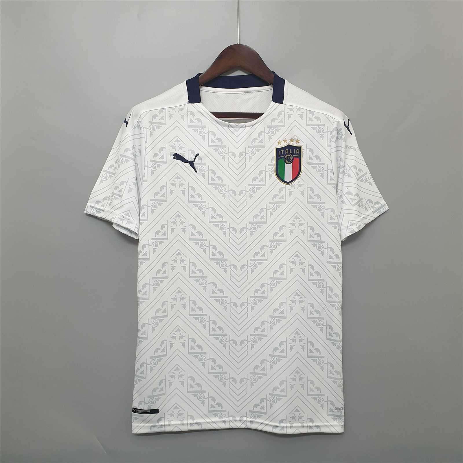 2020 Italy away white