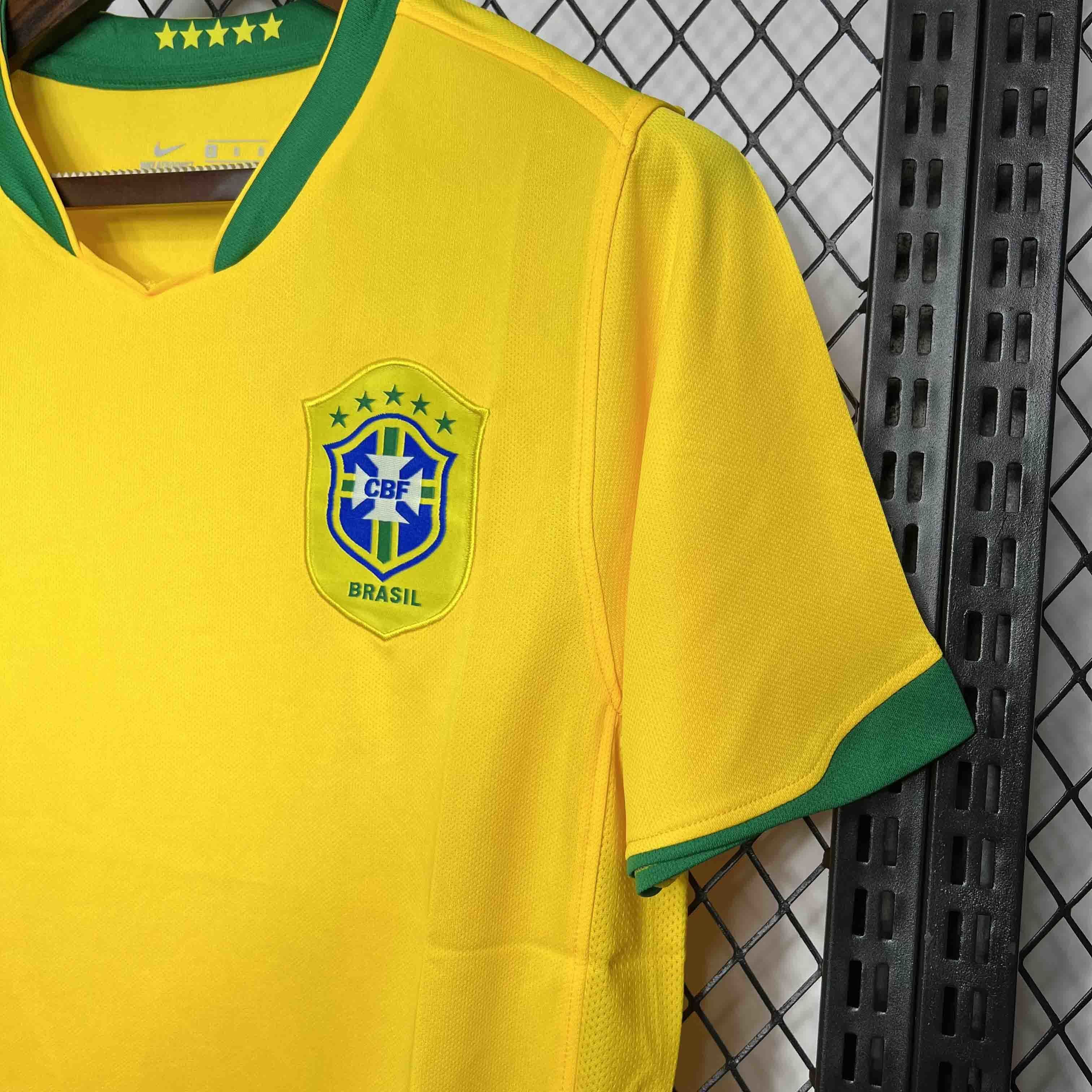 2006 Brazil Home Retro Kit World Cup Football Uniform AAAAJerseys Dropshipping Yupoo 3