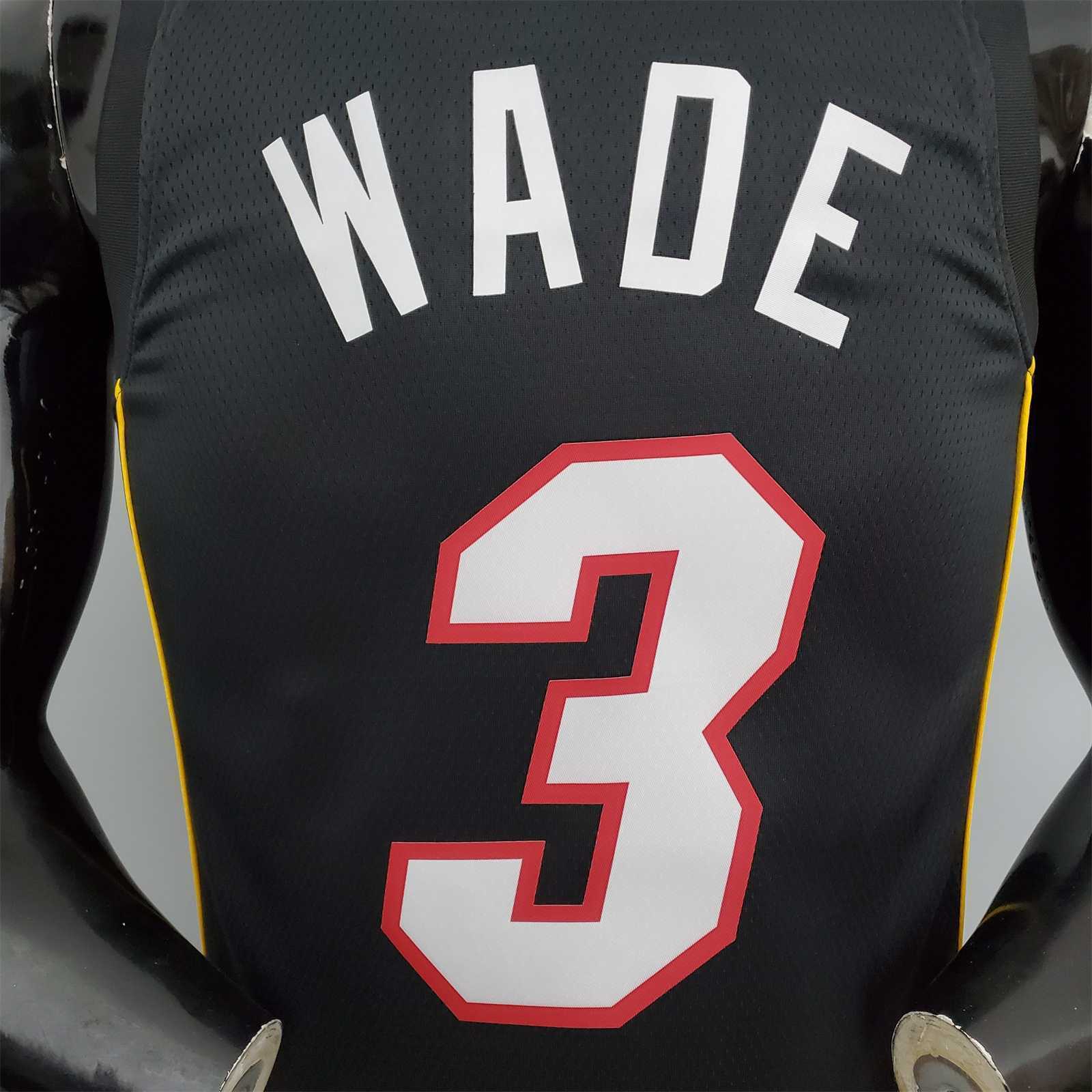 2022 season Wade #3 Heat City Edition Black 6