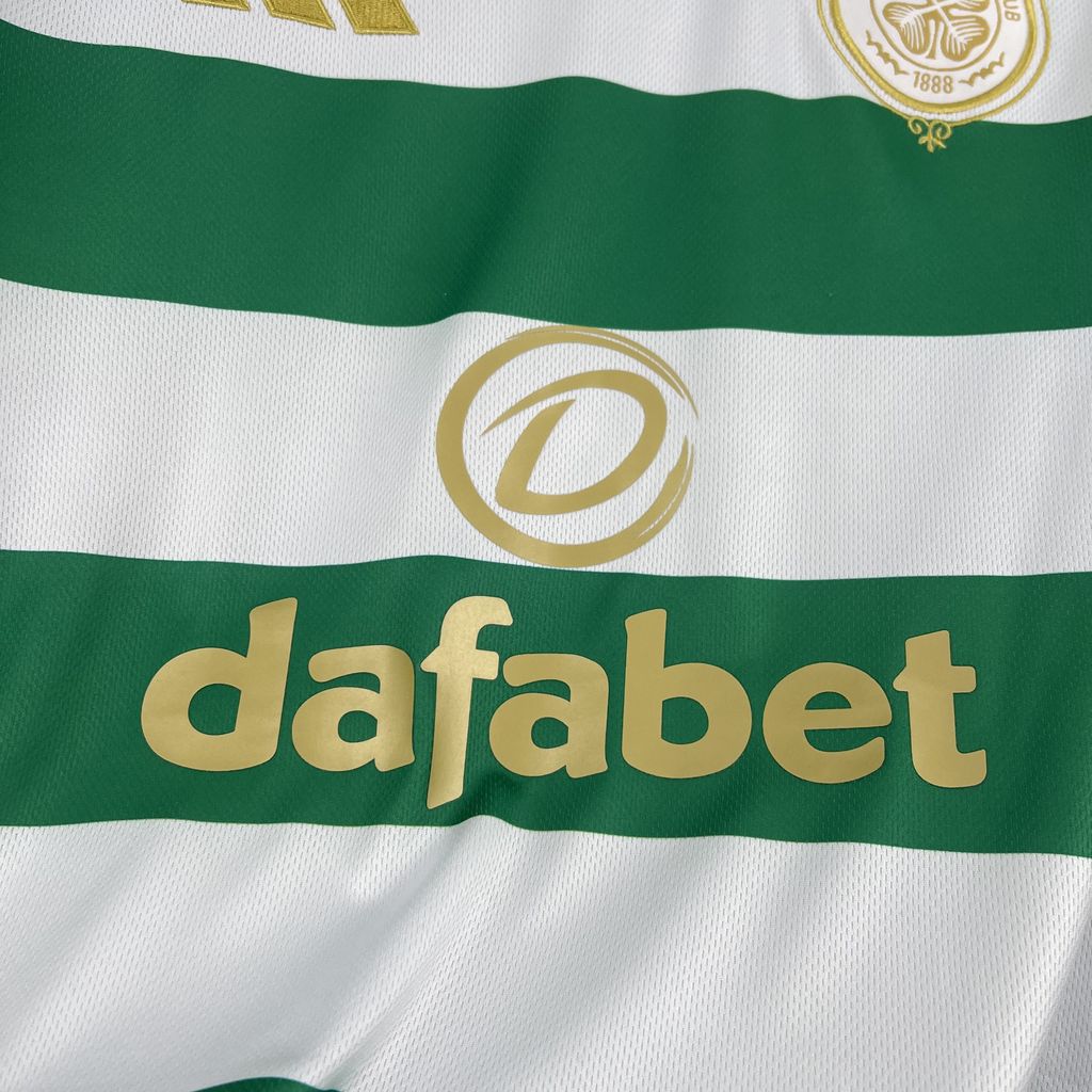 26-27 Celtic Home Mens Kit Football T-Shirt AAAAJersey Wholesale Yupoo 7 1