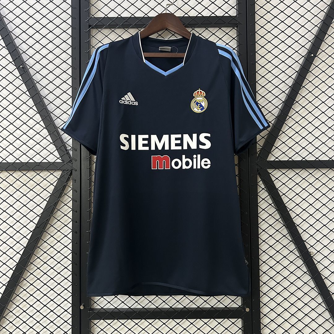 03-04 Real Madrid Away Retro Kit Vintage Shirt AAAAJersey Dropship Yupoo