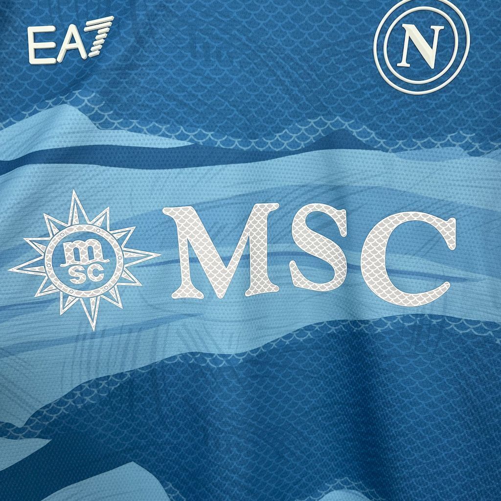 25-26 Napoli Fourth Shirt Football Uniform AAAAJersey Yupoo 3