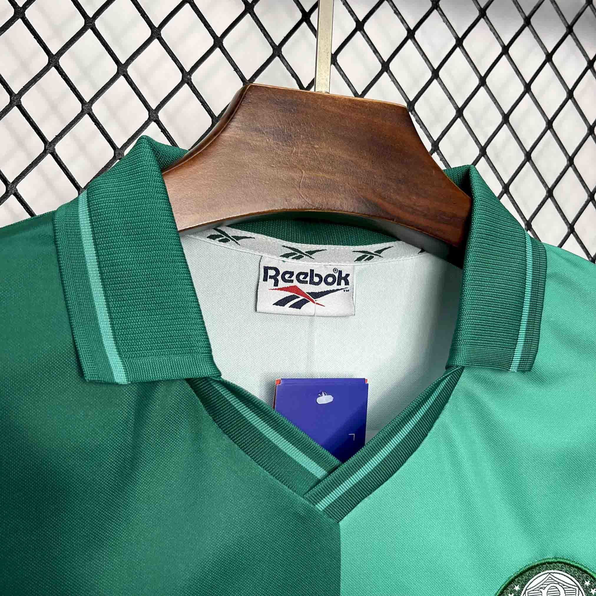 97-98 Palmeiras Home Retro Kit Vintage Shirt AAAAJersey Supplier Yupoo 4