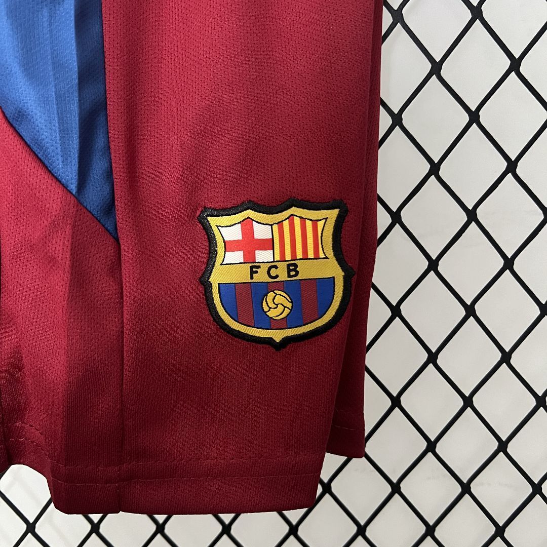 10-11 Barcelona Home Retro Kids Kit Size-16-28 Football Jersey Yupoo 9