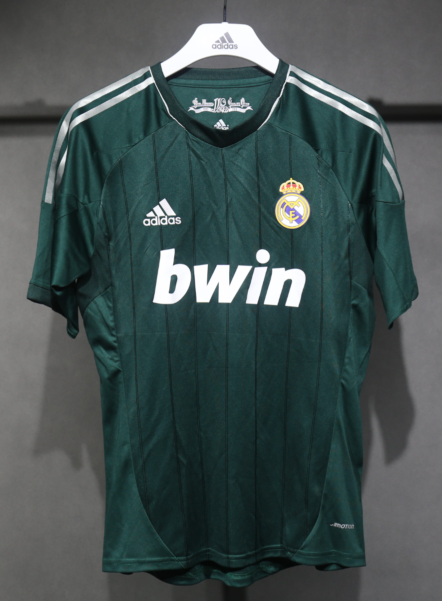 12-13 Real Madrid Third Away Retro Kit Vintage Player Version Sino Shirt AAAAJersey Dropship Yu 5