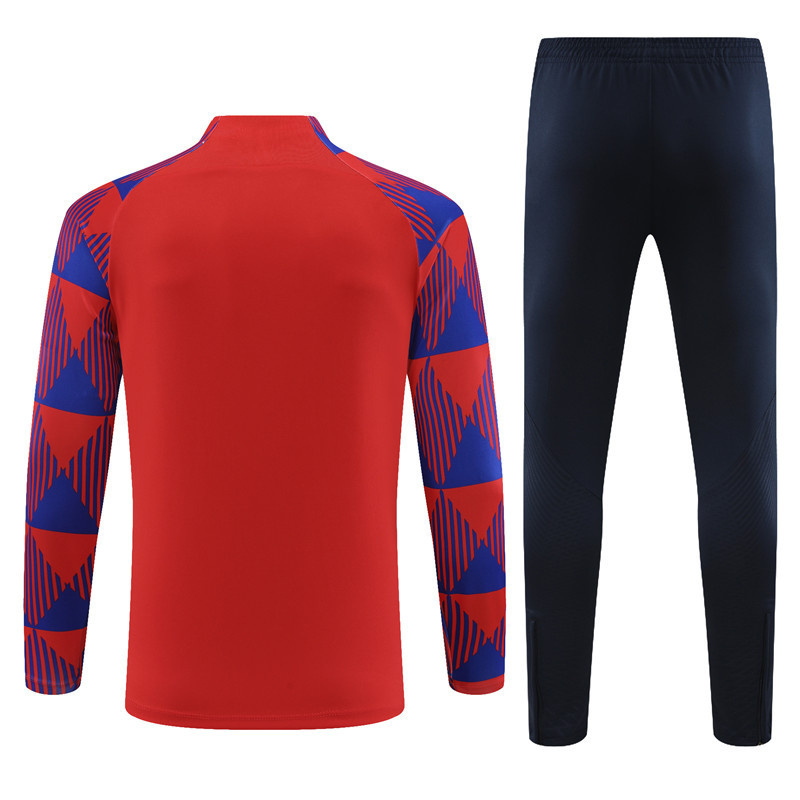 23-24 Barcelona Long Sleeve Training Suit Yupoo 1
