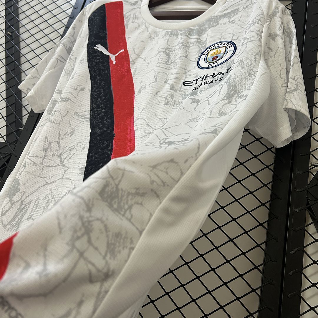 25-26 Manchester City Away Kit Soccer T-Shirt AAAAJersey Dropship Yupoo 4