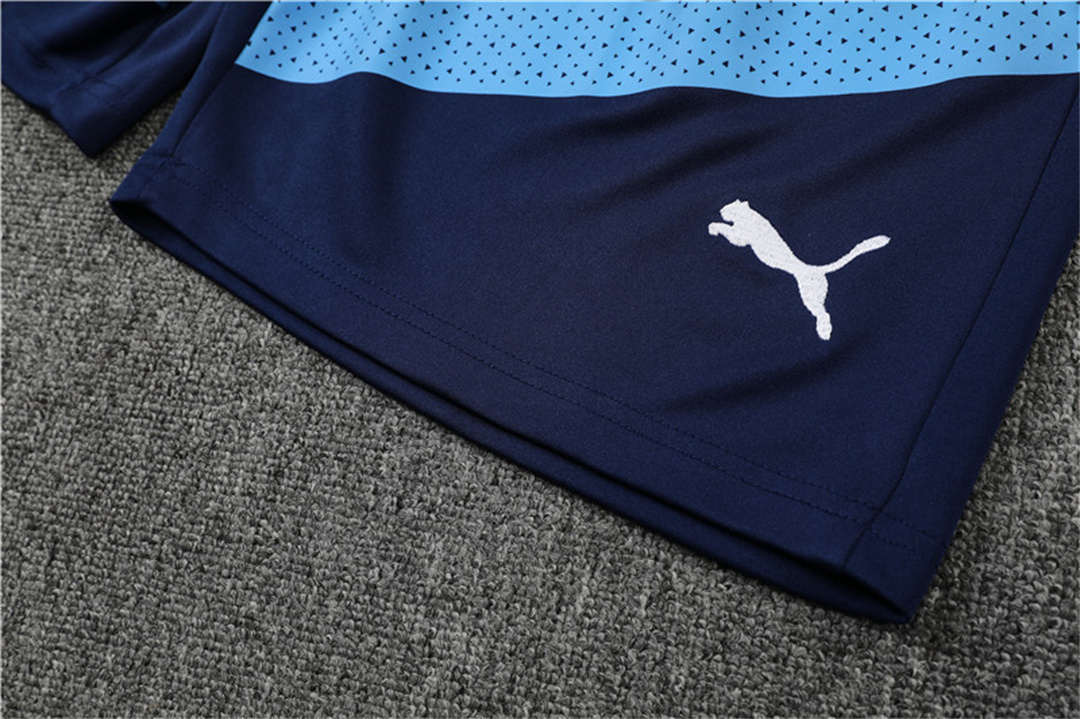 22-23 Manchester City Training Kit Blue 17