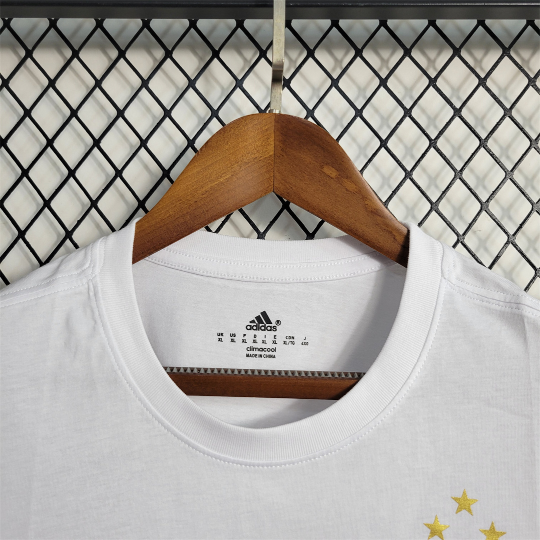 2023 Argentina white casual shirt 4