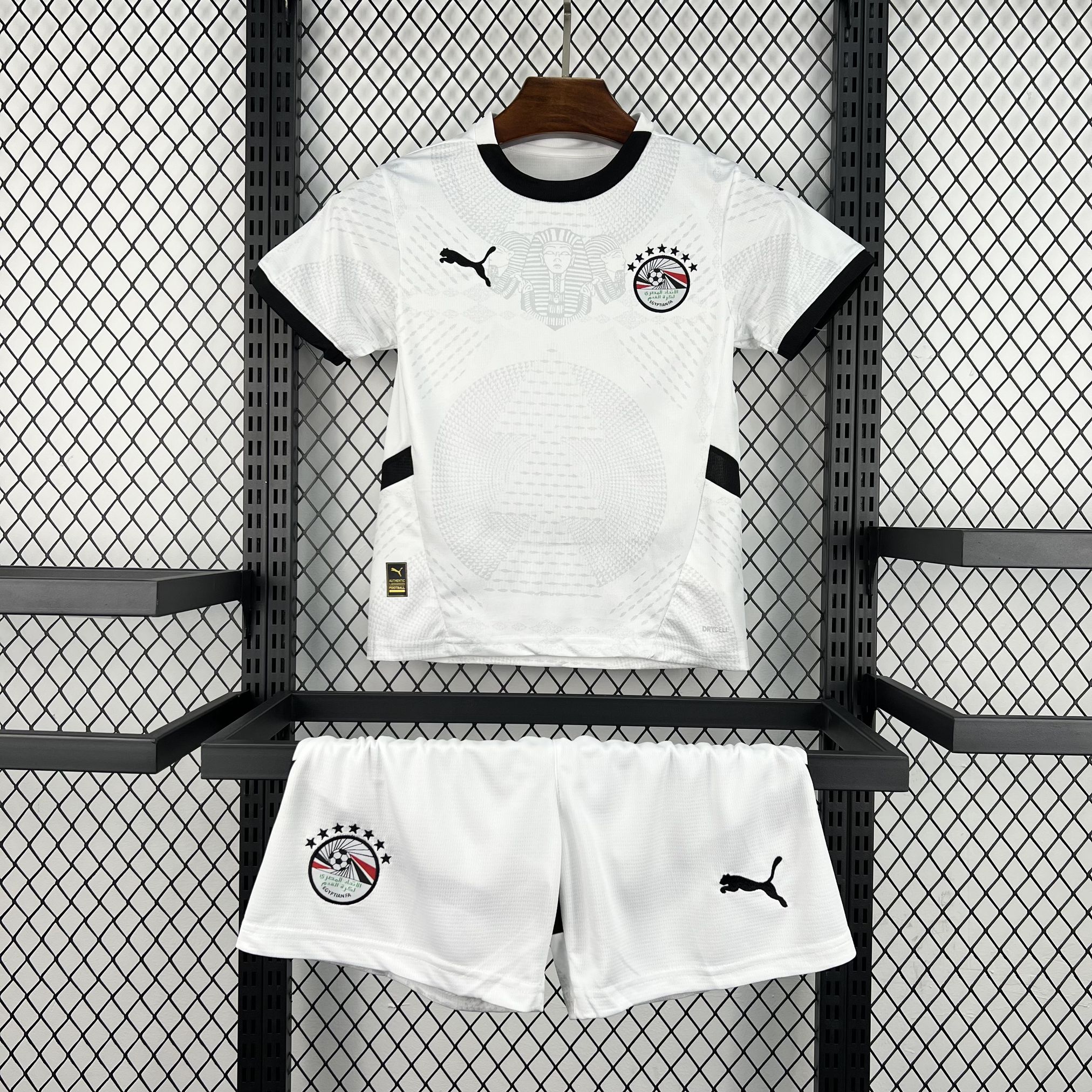 2026 World Cup Set Egypt Away Kids Kit Football Youth Apparels AAAAJersey Supply Yupoo 6