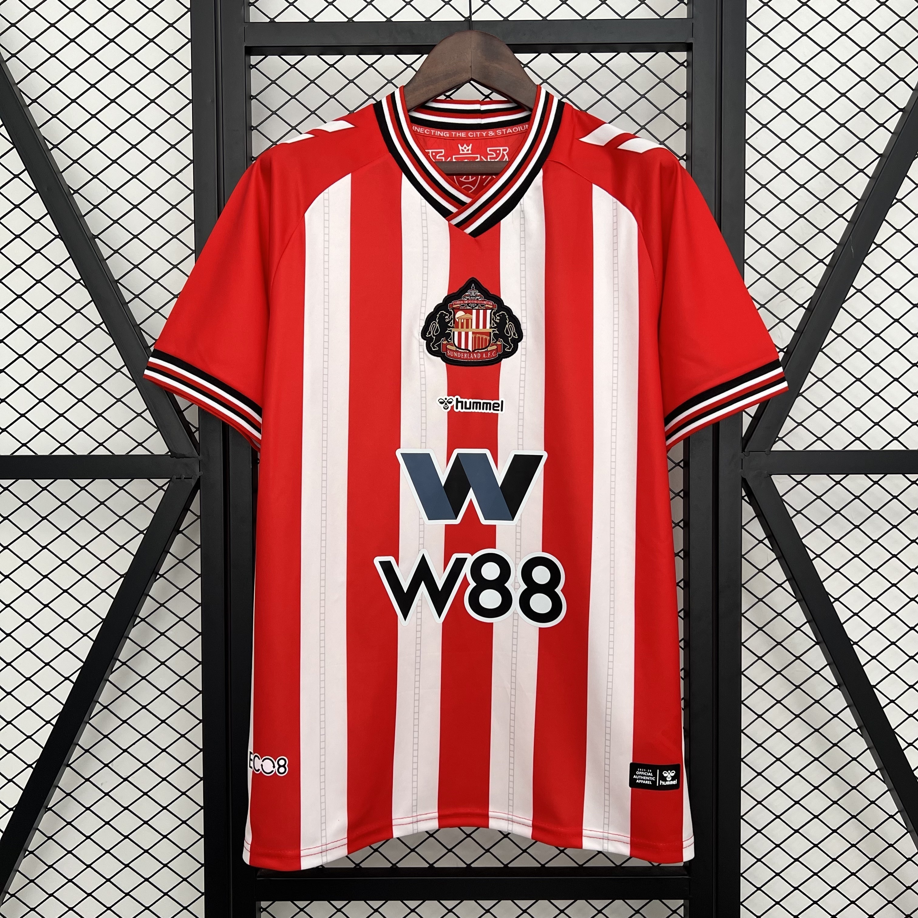 25-26 Sunderland Home Kit Football Uniform Sport AAAAJersey Supply Yupoo
