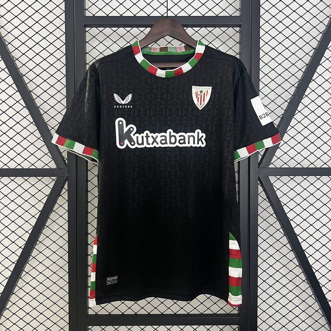 24-25 Athletic Bilbao Fourth Shirt Football Apparels Soccer AAAAJersey Yupoo