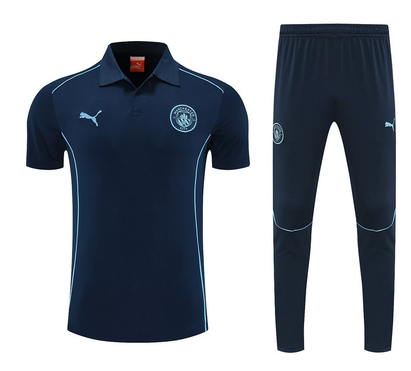 25-26 Manchester City Training POLO Kit Soccer AAAAJersey Yupoo S-2XL 3