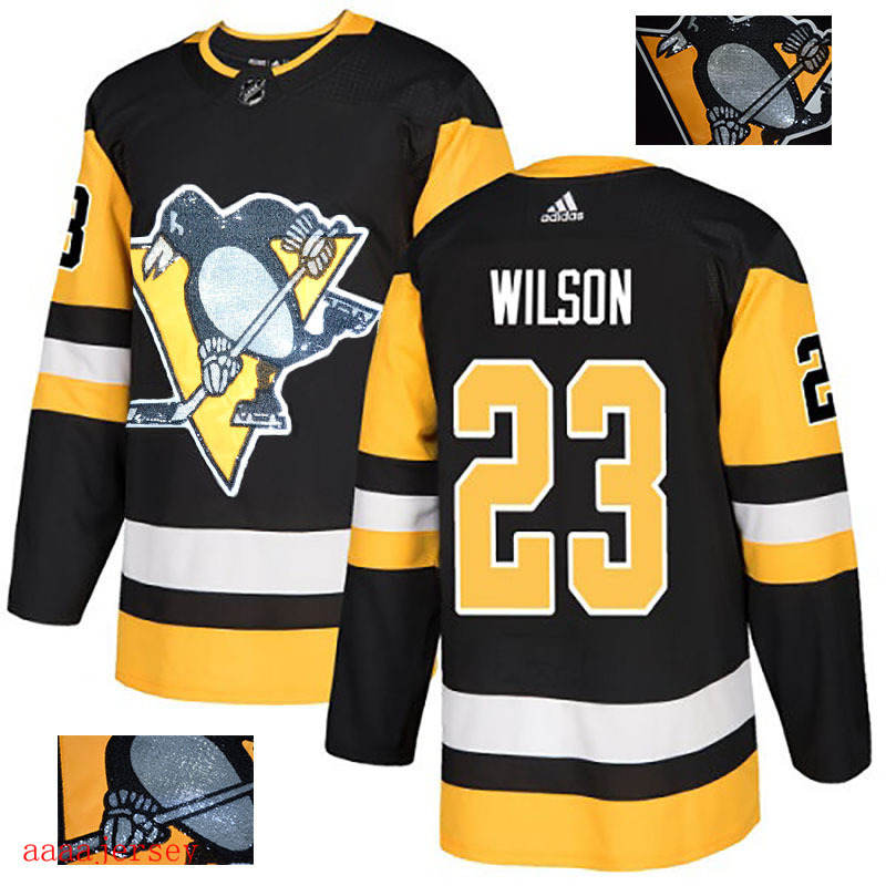 2018 Pittsburgh Penguins ice hockey jersey M-3XL 匹兹堡企鹅队时尚亮片款冰球服 10