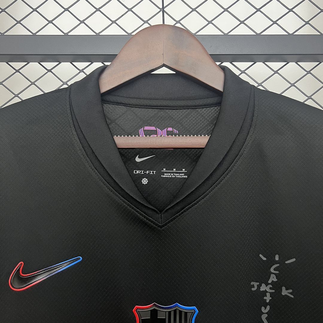 24-25 Barcelona x Travis Scott Away Kit Soccer T-Shirt AAAAJersey Wholesale Yupoo 1