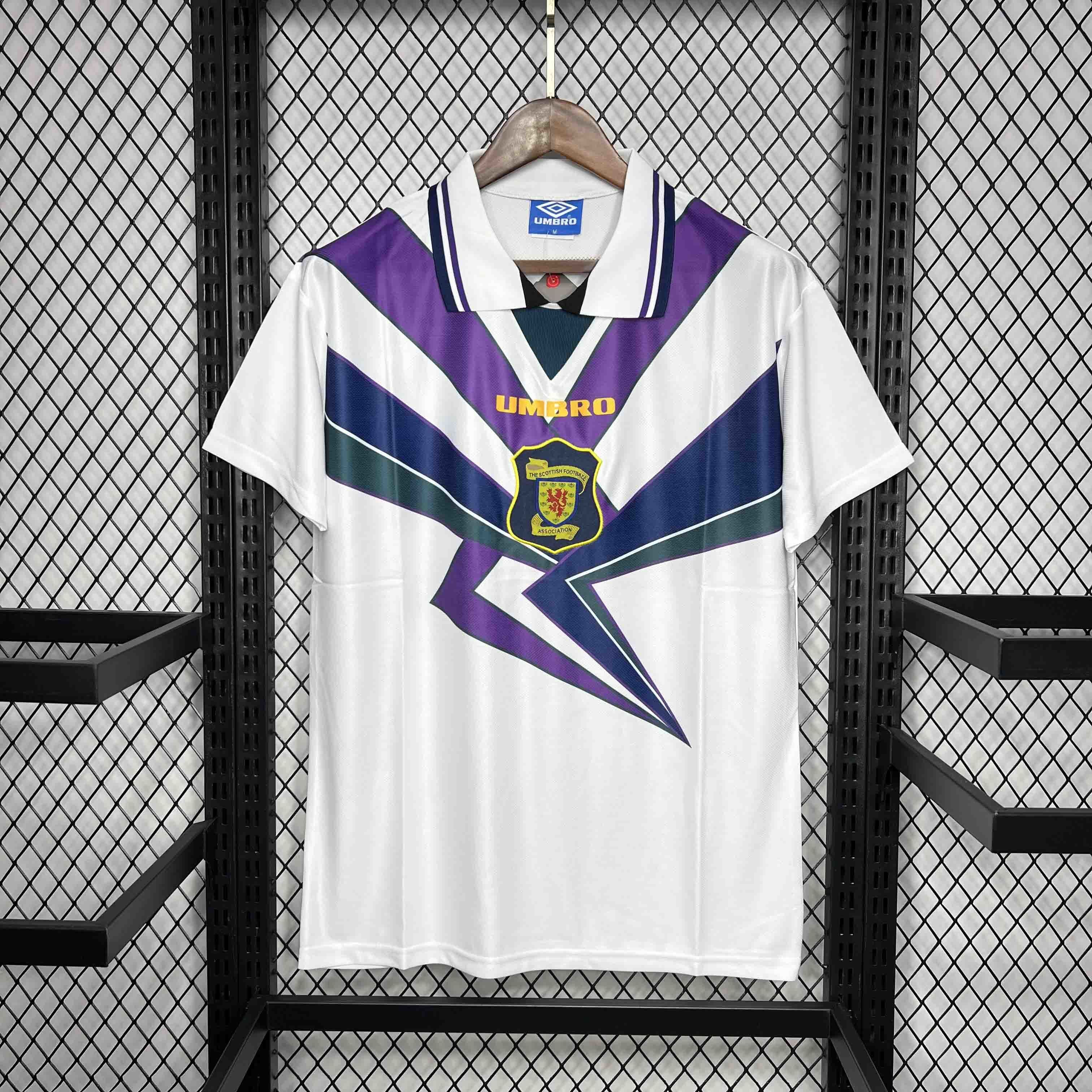 94-96 Scotland Away Kit Vintage Football Apparel AAAAJerseys Dropshipping Yupoo