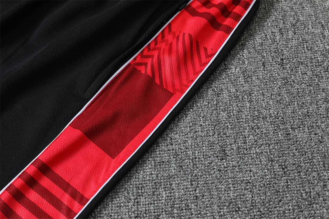 22-23 AC Milan Training Suit Short Sleeve Kit Red 14