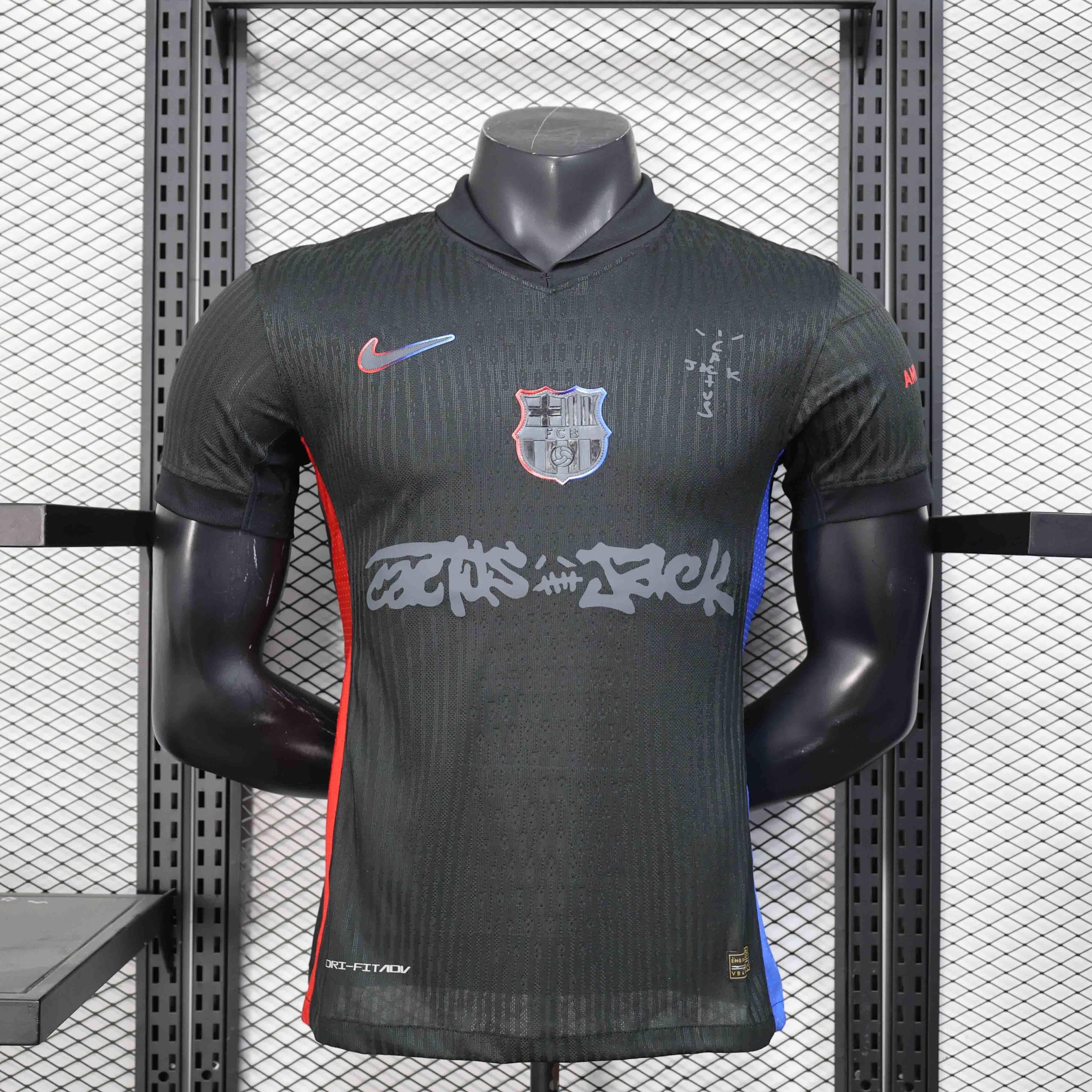 24-25 Barcelona x Travis Scott Away Kit Player Version Shirt