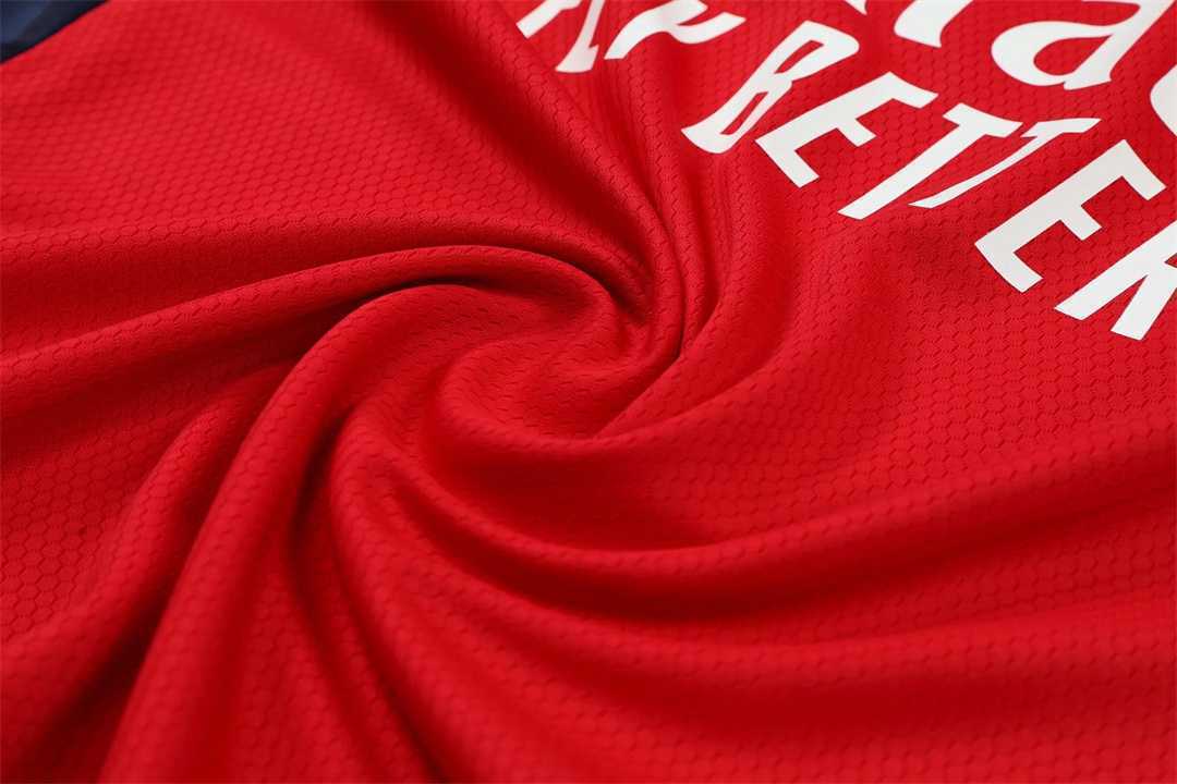 22-23 Arsenal vest training suit kit red 10