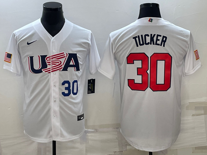 USA 2023 World Cup Baseball Jerseys 93