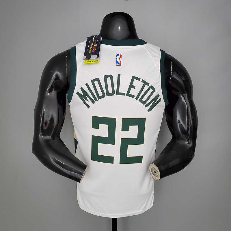 2021 MIDDLETON#22 BUCKS Home White 4