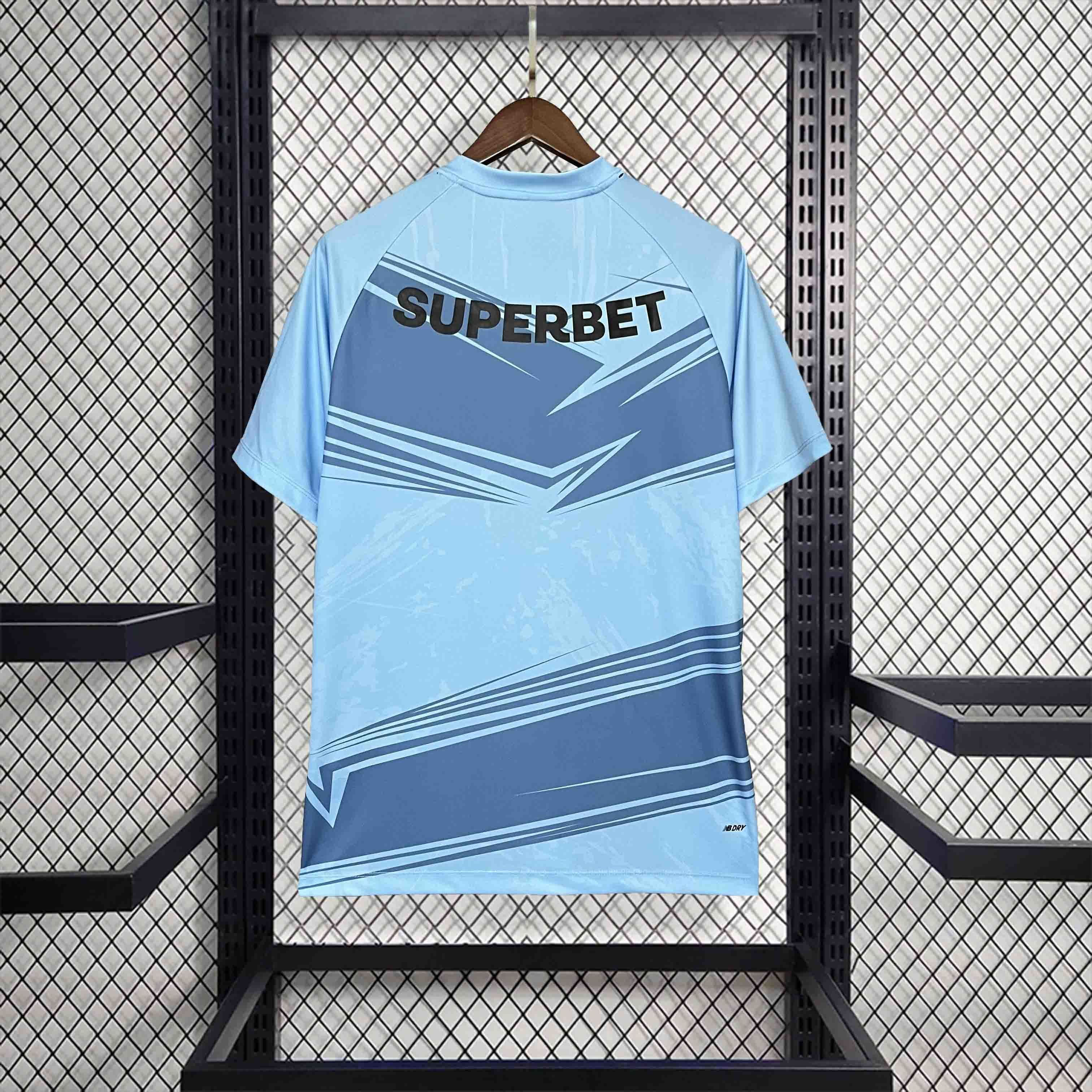25-26 Sao Paulo Goalkeeper Blue Kit Soccer Uniforms AAAAJersey Supply Yupoo 2