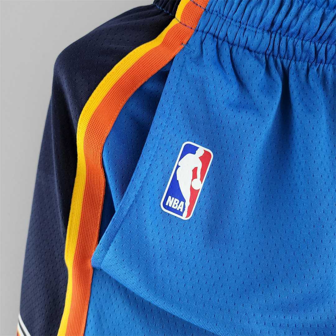 Oklahoma City Thunder NBA Shorts Blue 1