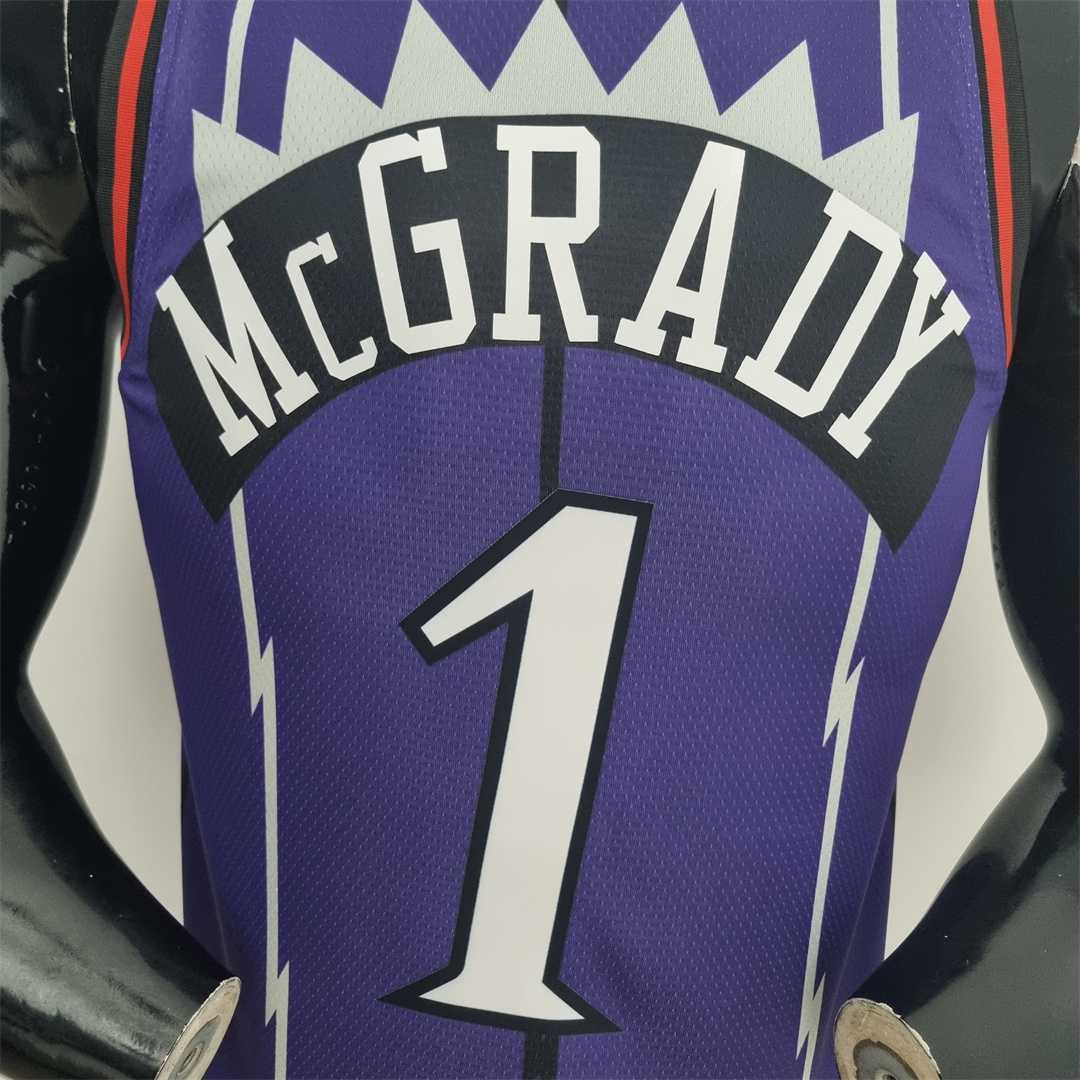Toronto Raptors McGRADY#1 Purple NBA Jersey 8
