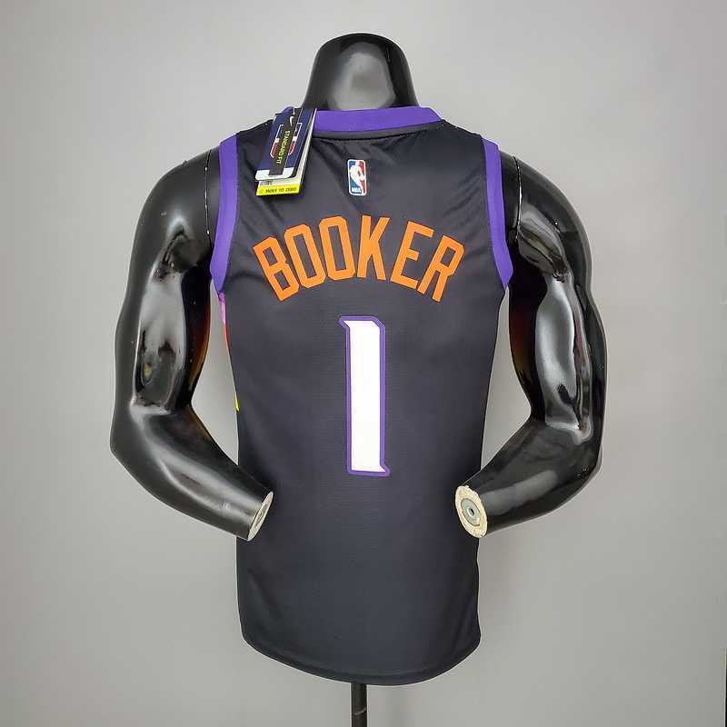 New BOOKER#1 Suns City Edition Black 3