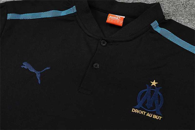 Polo Marseille black 13