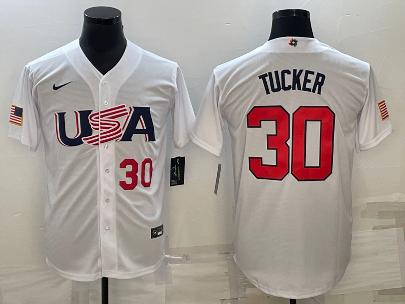 USA 2023 World Cup Baseball Jerseys 3