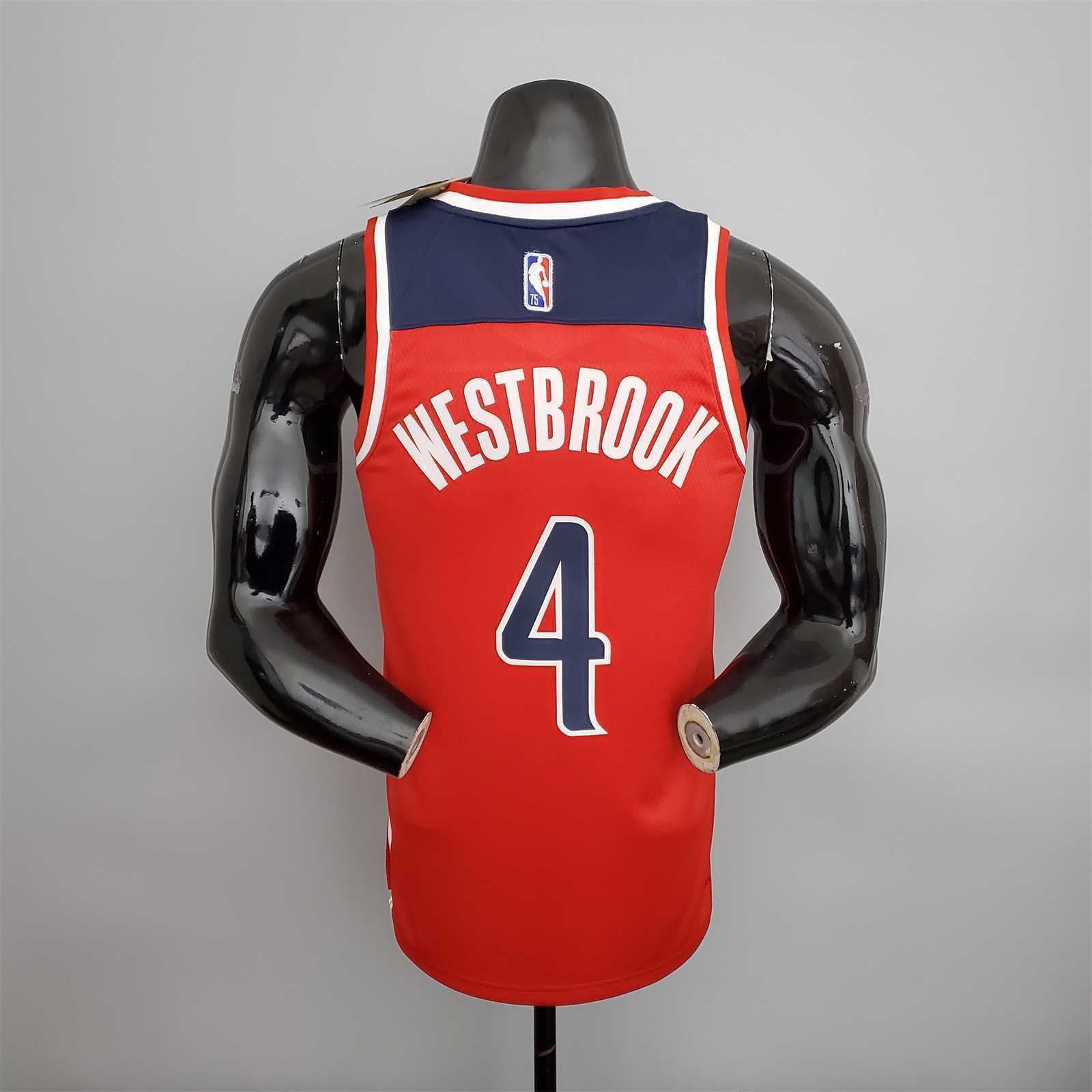 75th Anniversary wesbrook#4 Wizards Red, White and Blue 5