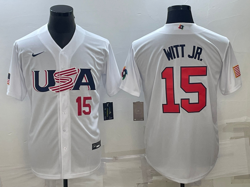 USA 2023 World Cup Baseball Jerseys 70