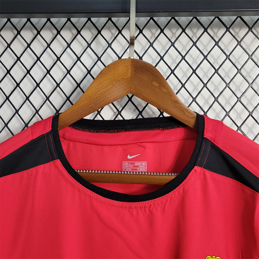 02-04 Manchester United home long sleeve 7