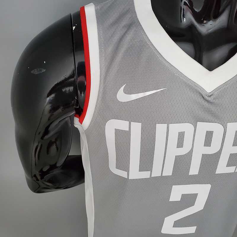 2021 LEONAR0#2 Los Angeles Clippers Bonus Edition Grey 7