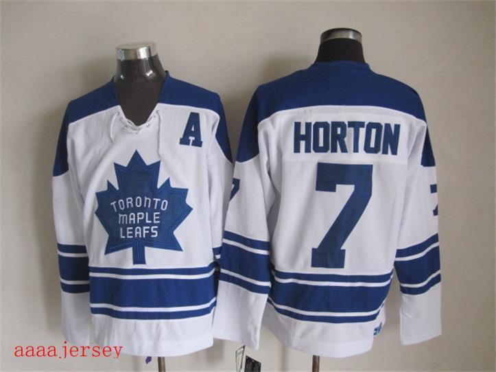 Toronto Maple Leafs retro ice hockey jersey M-3XL 多伦多枫叶队复古冰球服 4
