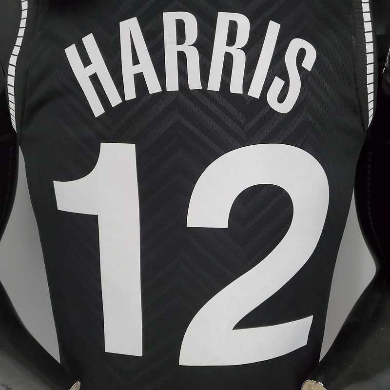 2021 HARRIS#12 Brooklyn Nets Bonus Edition Black 8