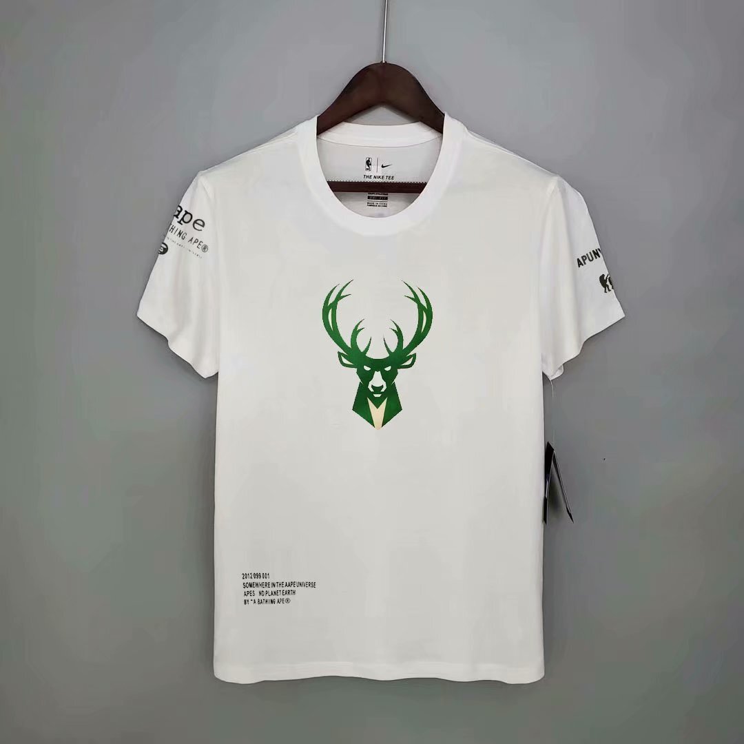 NBA Milwaukee Bucks white