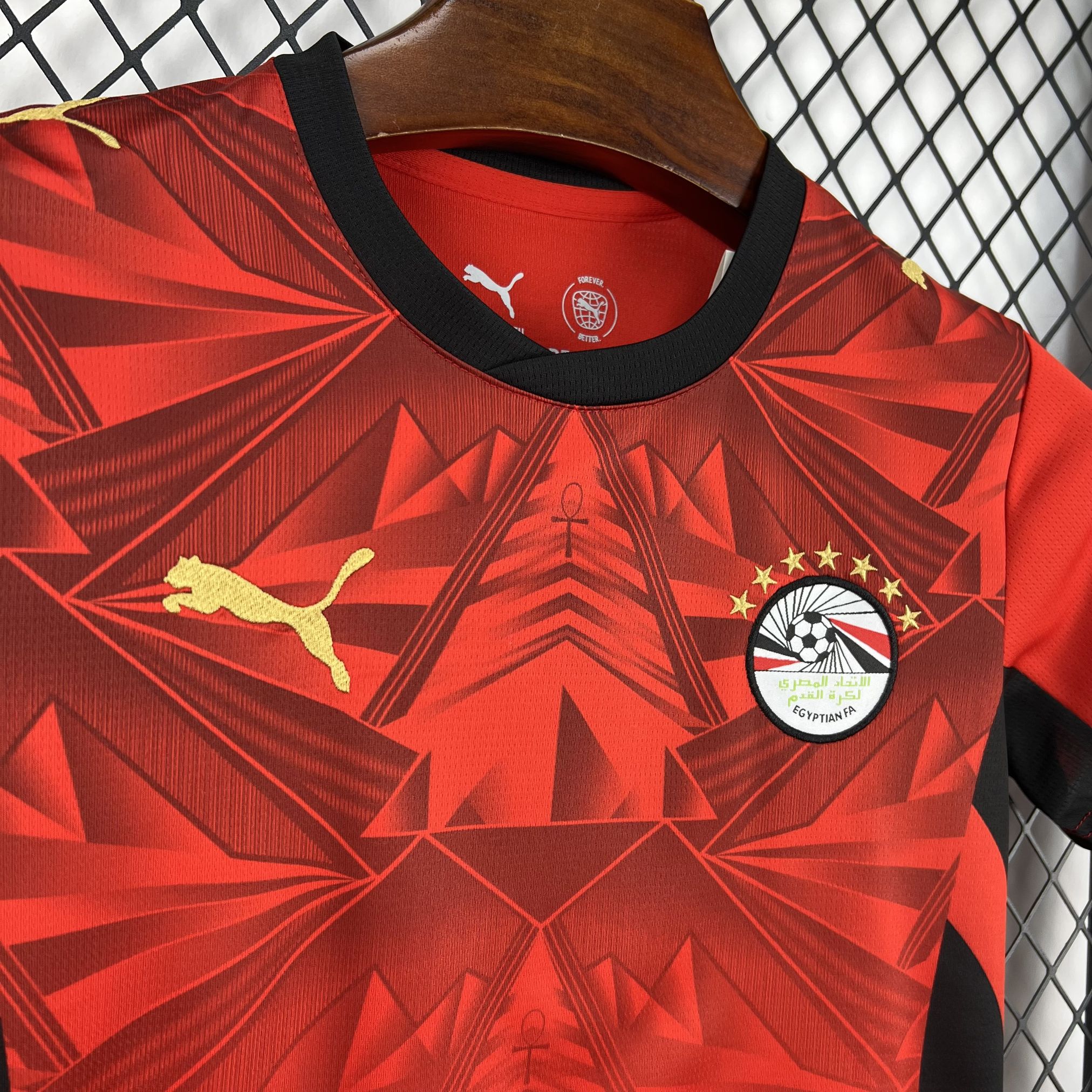 2026 World Cup Set Egypt Home Kids Kit Football Youth Apparels AAAAJersey Supply Yupoo 6 6