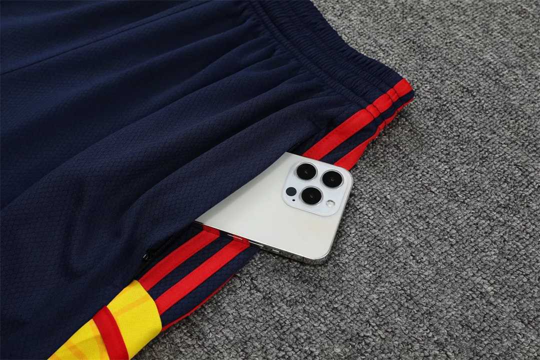 22-23 Arsenal Training Suit Short Sleeve Kit Royal Blue 1