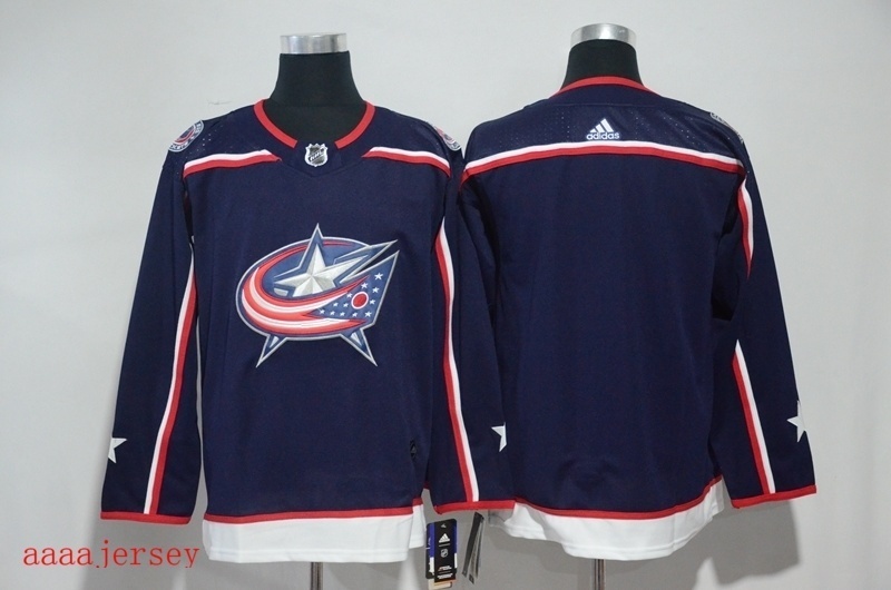 Columbus Blue Jackets Ice Hockey jersey M-3XL 哥伦布蓝衣队冰球服-1 1