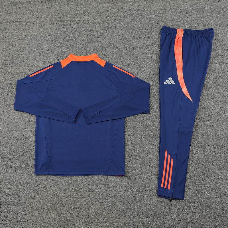 24-25 Manchester United Long Sleeve Training Suit Football Shirts 2