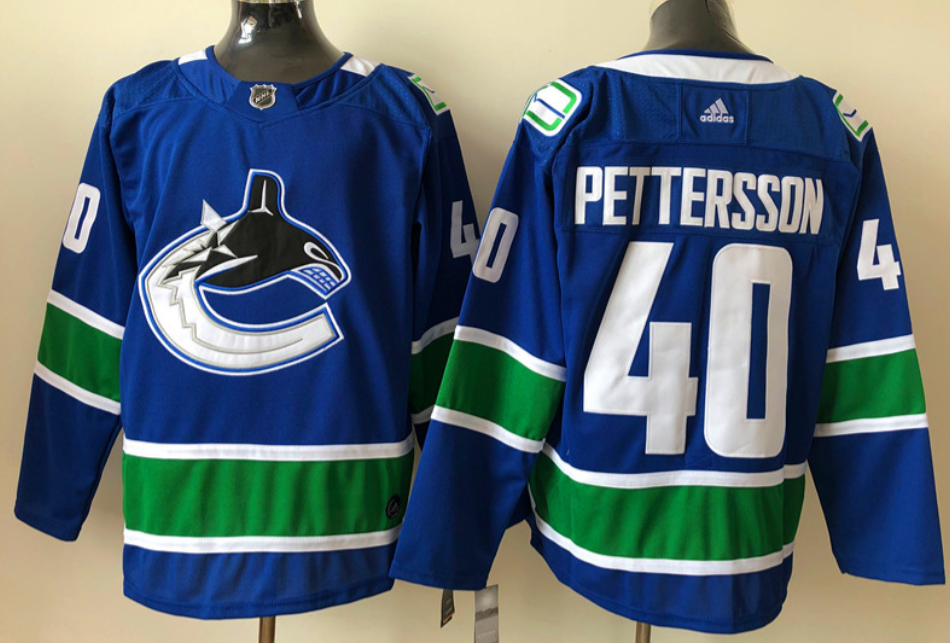 Vancouver Canucks ice hockey jersey M-3XL 温哥华加人队冰球服 3
