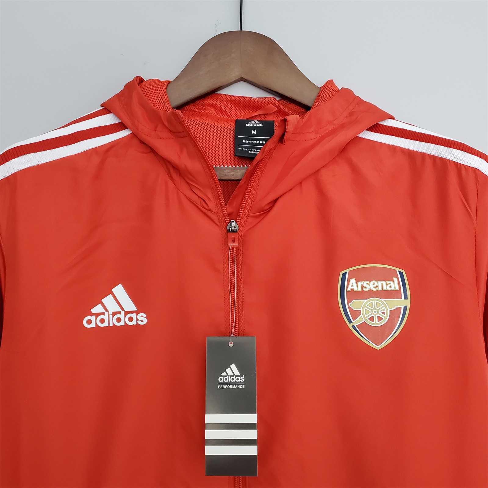 22-23 Arsenal red windbreaker 6